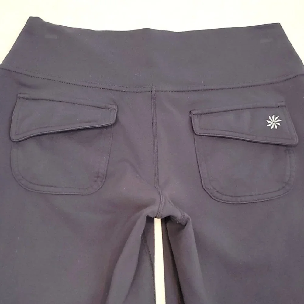 Athleta Athleisure Bike Shorts Gray Sz S